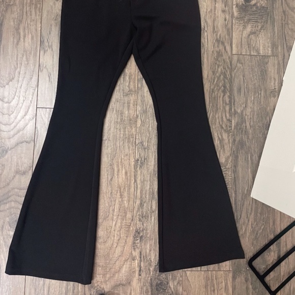 ASOS DESIGN Hourglass jersey slim kick flare suit pant - Picture 2 of 3